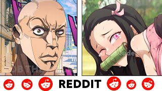 Nezuko Kamado Vs Reddit The Rock Reaction Meme Anime Vs Reddit