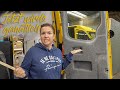 Filz für die Türen・Campervan Wohnmobil Selbstausbau・DIY Campervan・VW Crafter