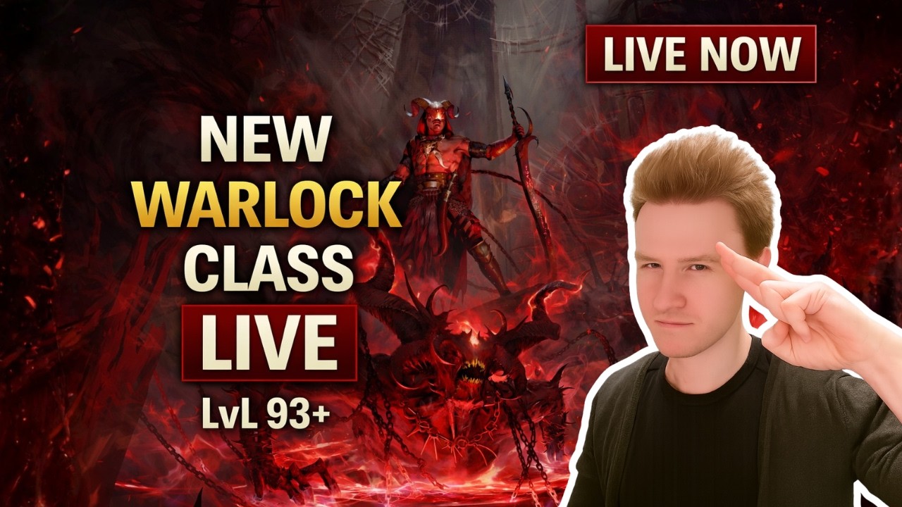 NEW WARLOCK CLASS ENDGAME GAMEPLAY LIVE NOW