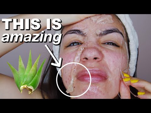 I Used ALOE VERA On My Skin For 5 Days & This Is What Happened