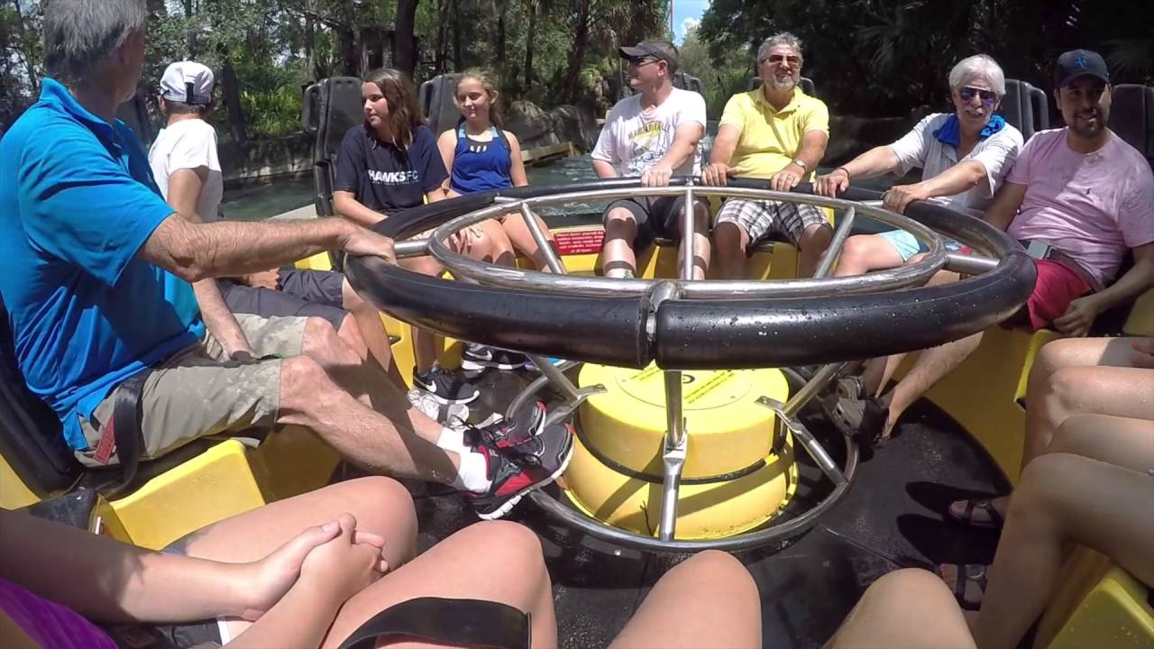 BUSCH GARDENS-Tampa Congo River Rapids