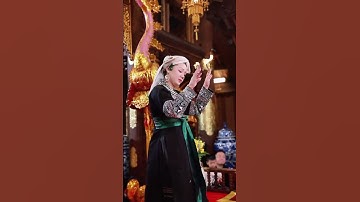 The Ritual of Chúa Then – Sacred & Mysterious | Four Palaces Spirit Possession Ceremony.#shorts