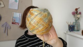 WellLoved Knitting Podcast // Trying suri alpaca for the first time in this new wip (019)