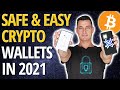 SAFEST & BEST Cryptocurrency Wallets to Store Bitcoin, Ethereum & Altcoins | TOP 5 (2021)