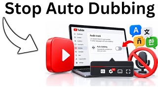 How To Turn Off Auto Dubbing On YouTube (Original Audio Fix) 🔇