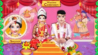 Royal Bengali Wedding Love & Arrange Marriage Game | South Indian Love Marriage screenshot 5