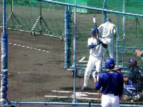 北谷2/12　中日・李フリー打撃
