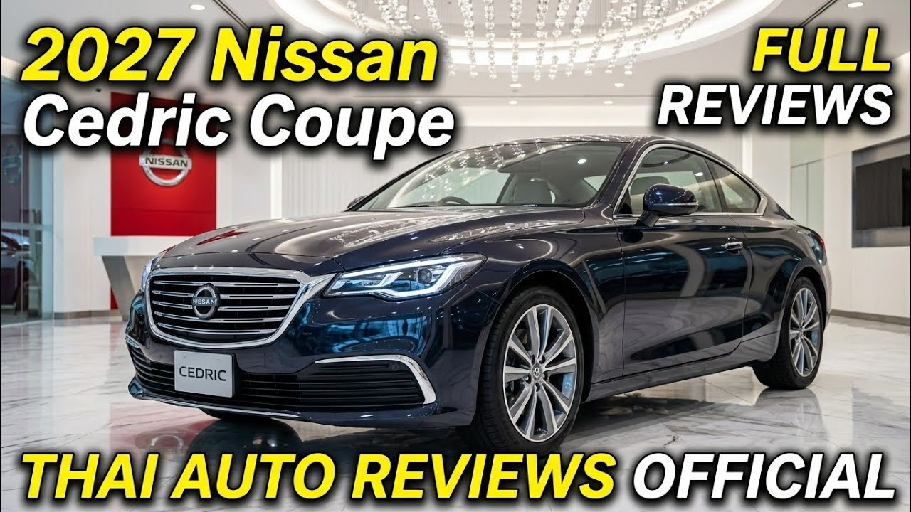 SHOCKING] The All-New 2027 Nissan Cedric Coupe is Here! The Luxury