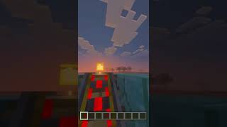 Sunset Edition Out Today! #minecraft #minecraftshorts #sunset