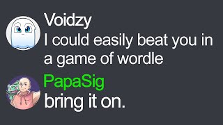 I Challenged This Streamer In A Game Of Wordle