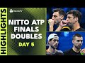 Nitto ATP Finals Day 5 Doubles Highlights 🎾