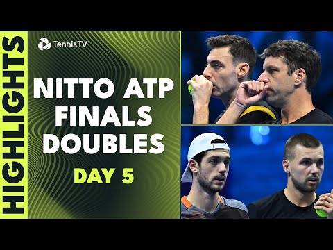 Cash/Glasspool, Granollers/Zeballos,Bolelli,Vavassori FT | Nitto ATP Finals Day 5 Doubles Highlights