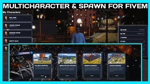Renzu Multicharacter and Spawn*FREE* | FiveM Roleplay Scripts | FiveM Tutorial 2023 | MJ DEVELOPMENT