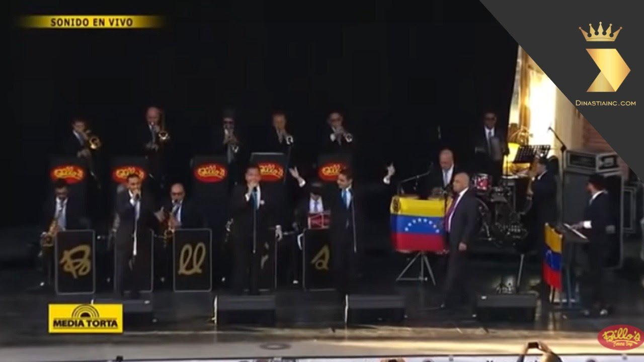 celebración MEDIA TORTA 80 AÑOS- orquesta BILLOS CARACAS BOYS DE AMABLE FROMETA