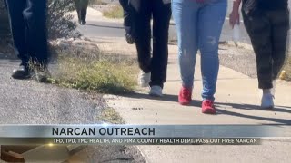 Narcan outreach in two Tucson neighborhoods