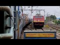 COIMBATORE to CHENNAI | A Day Journey by Sleeper Class With High Speed Crossings on West Coast Exp