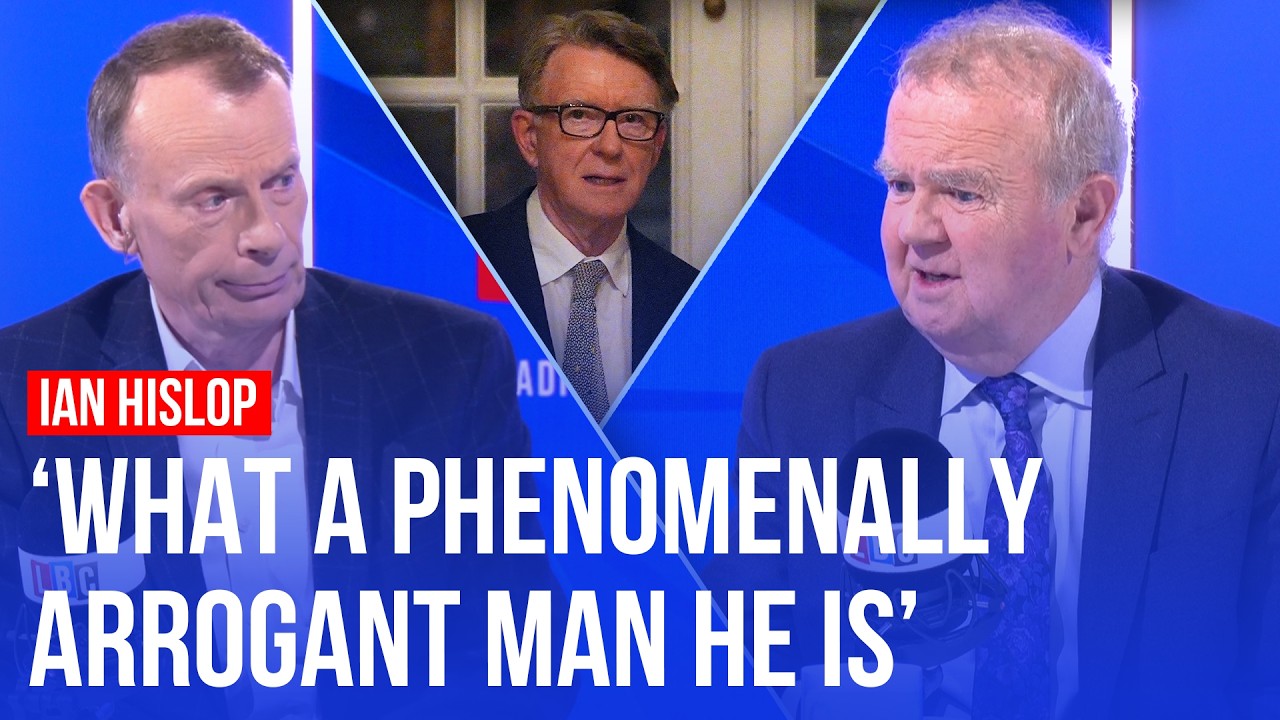 'It is jaw-dropping': Ian Hislop on Mandelson and Epstein