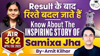 UPSC Topper 2023: Samixa Jha's Journey | Preparation from Online Sources | AIR 362 | StudyIQ IAS by StudyIQ IAS 7,567 views 1 day ago 28 minutes