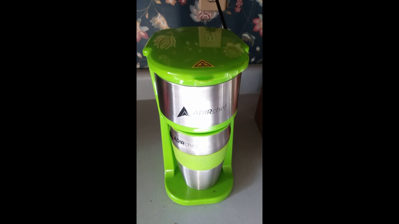 Adirchef Personal Coffee Maker Youtube