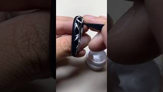 The Easiest Way to Paint Bamboo 🎋#bambooart #nailart #nailpaint