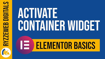 Elementor Activate Flexbox Container