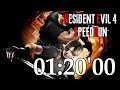 【Resident Evil 4】New Game Pro Speedrun - 01:26'04 (IGT) / 01:20'00 (LRT)