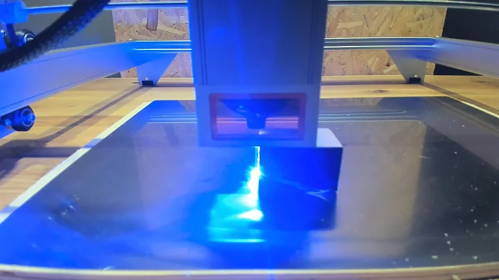 Atomstack X30 Pro 160W 6-core Laser Engraving and Cutting Machine - wood cutter test - 28 mm