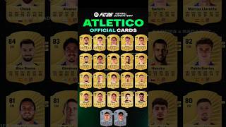 Atletico de madrid fc26 rating🔥