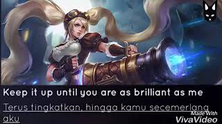 MOBILE LEGENDS BANG BANG:layla voice dan artinya Indonesia