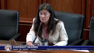 Oversight Hearing - Speaker Therese M. Terlaje - April 18, 2023  11AM