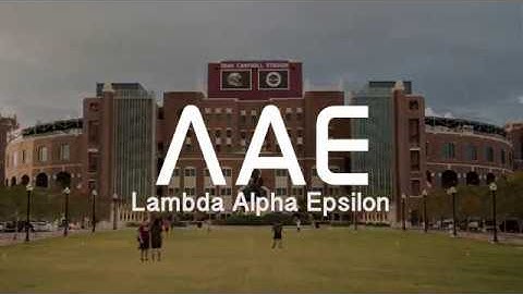 Lambda Alpha Epsilon