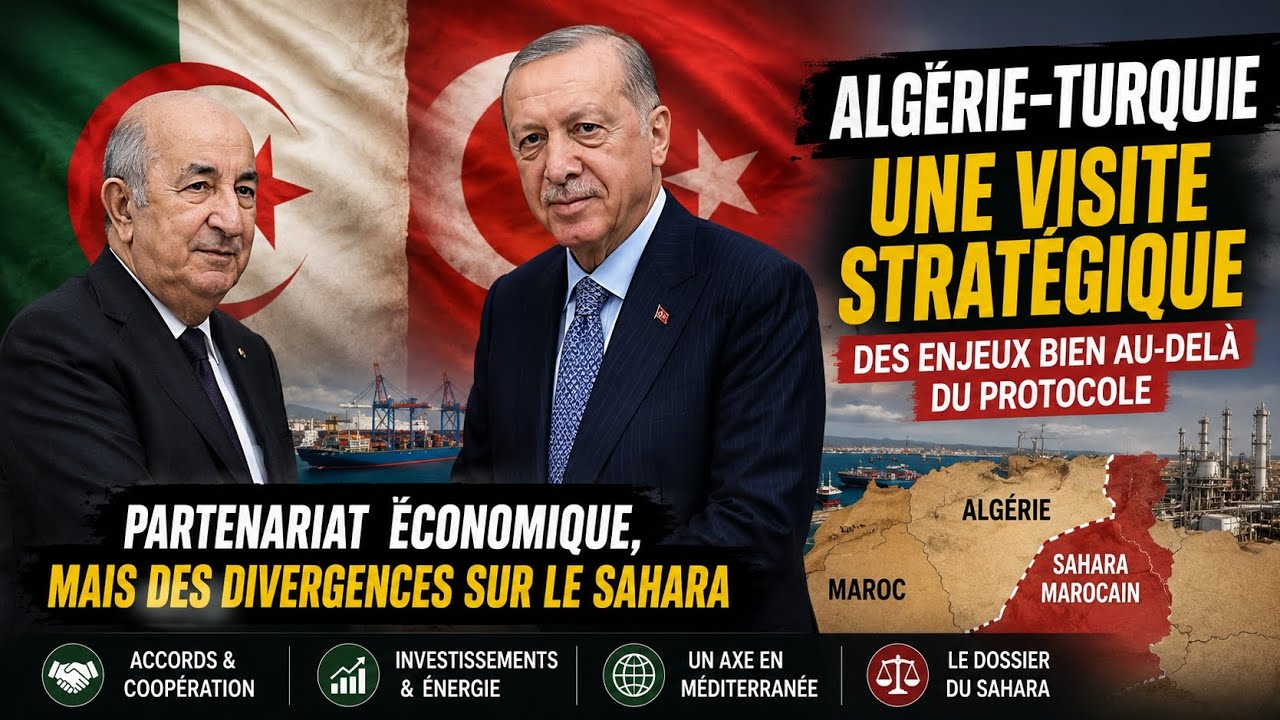 Algérie – Turquie : alliance stratégique ou jeu d'équilibre ? - YouTube