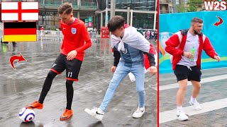 ENGLAND vs GERMANY - EUROS FOOTBALL CHALLENGE! (Crazy Skills & Nutmegs) *Featuring Sidemen*