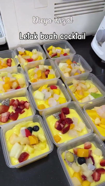 Puding Kastard Cocktail