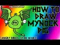How To Draw Mynock Pig From Angry Birds Star Wars YouCanDrawIt ツ 1080p HD 