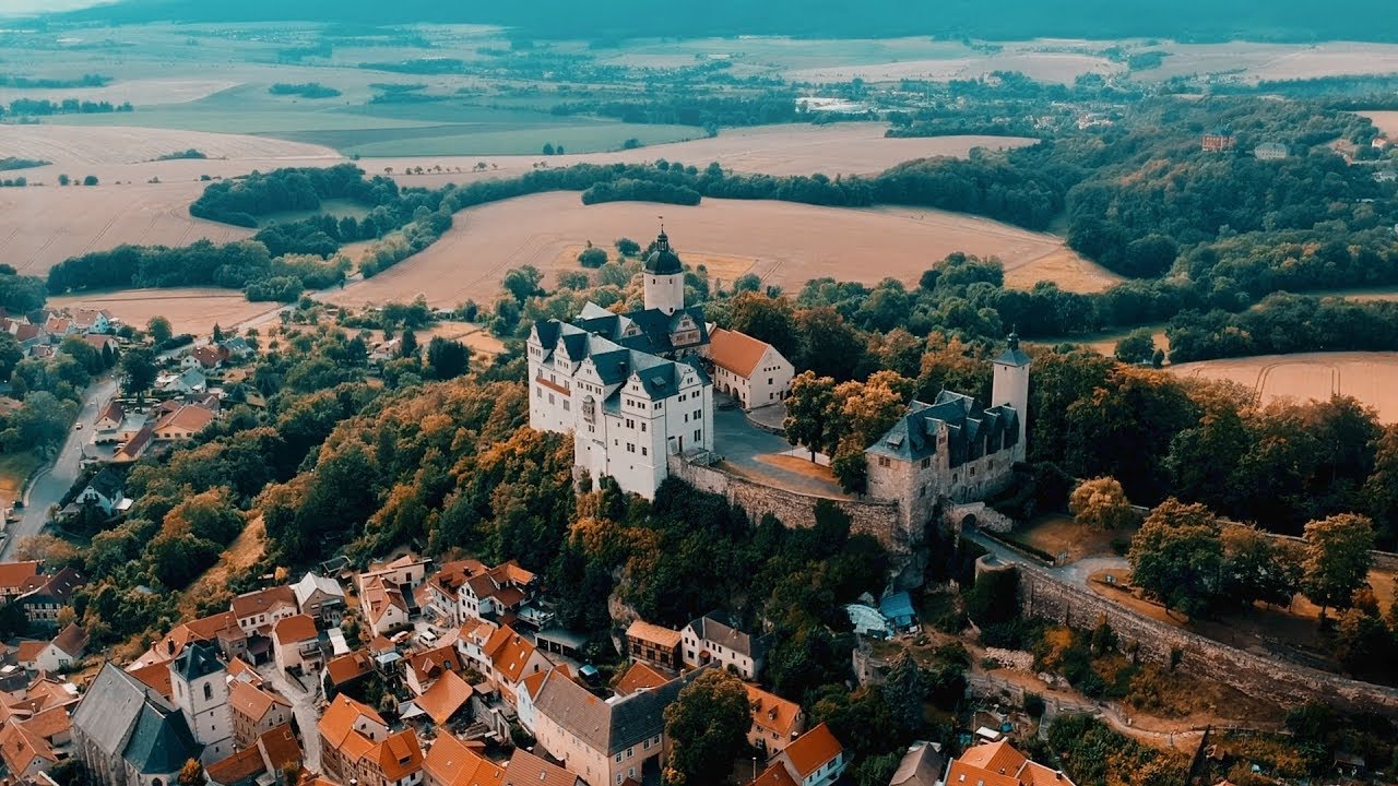 Burg Ranis - Drohnenflug | [DJI Spark Footage]