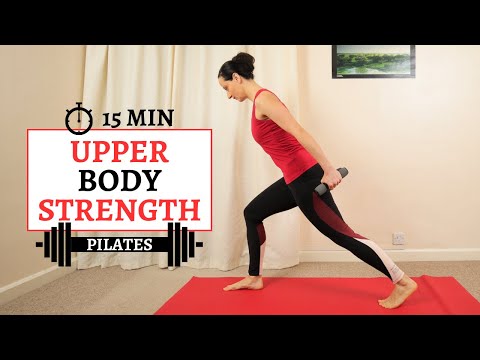 Shoulder & Upper Body Strength | Pilates Workout With Weights
