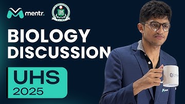 UHS MDCAT 2025 Key  - Biology Discussion