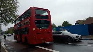 Few buses at Hanwell/West Ealing