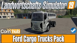 FS19 Mod Review - Ford Cargo Trucks Pack  - FS19 Mods