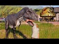 ALL Animation Dinosaurs Eating Guests  | Jurassic World Evolution 2