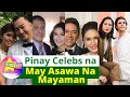 Pinay Celebs na May Asawa Na Mayaman | Dawn Zulueta, Isabel Daza, Beauty Gonzales, Pauleen Luna