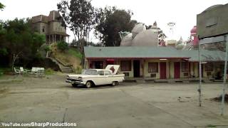 Take a look at the abandoned bates motel set used for filming of 4
psycho movies. #sharpproductions #themepark