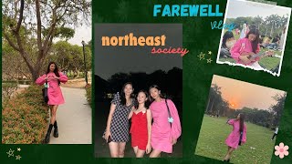 Northeast Farewell✨🎀🫧 | Sri Venkateshwara College | Delhi university |