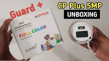 Cp plus 5 MP Guard + CCTV Dome Camera | UNBOXING | Best 5 MP CCTV Camera