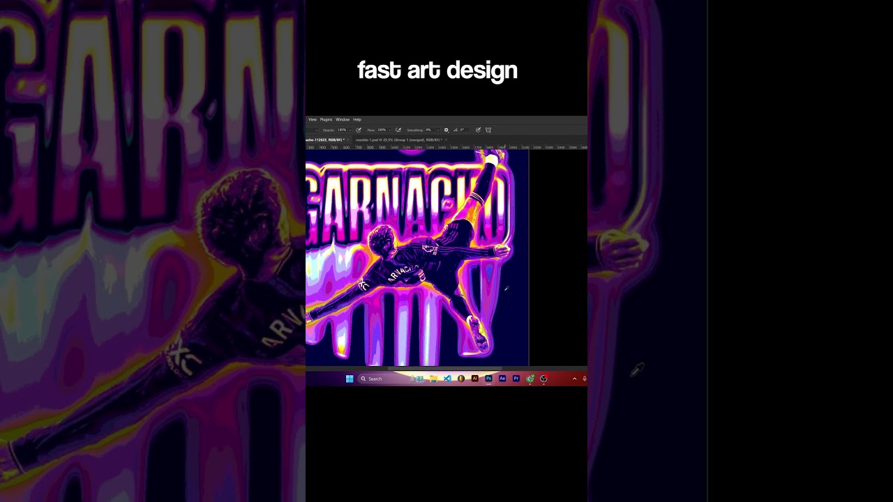 GARNACHO Fast FanArt Design  