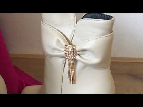 Pastel ankle boots