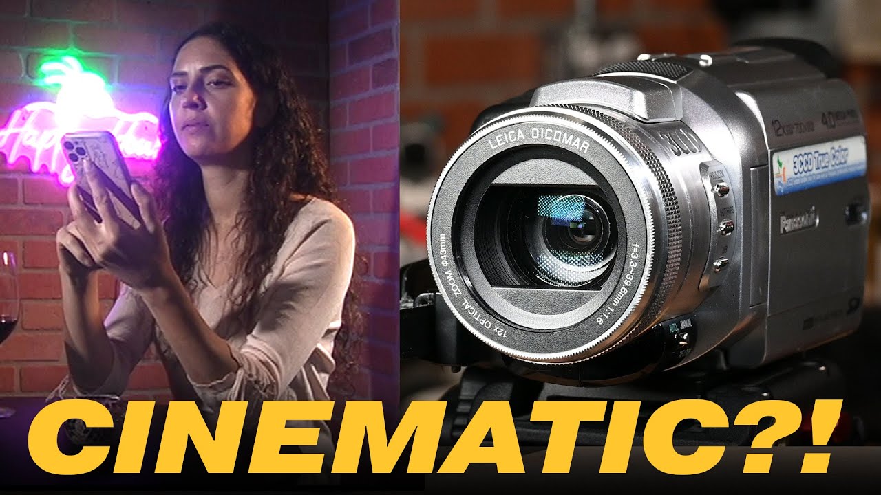Can a Vintage Camcorder Shoot Cinematic Video? | Panasonic PV