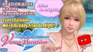 DEAD OR ALIVE Xtreme Venus Vacation Event Episode 'We're Already Friends, Right?' ENG SUB #4k #60fps screenshot 4