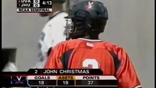 John's Hopkins vs Virginia NCAA 2005
